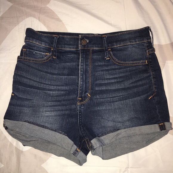 Hollister Pants - Hollister High Waisted Jean Shorts Size 3